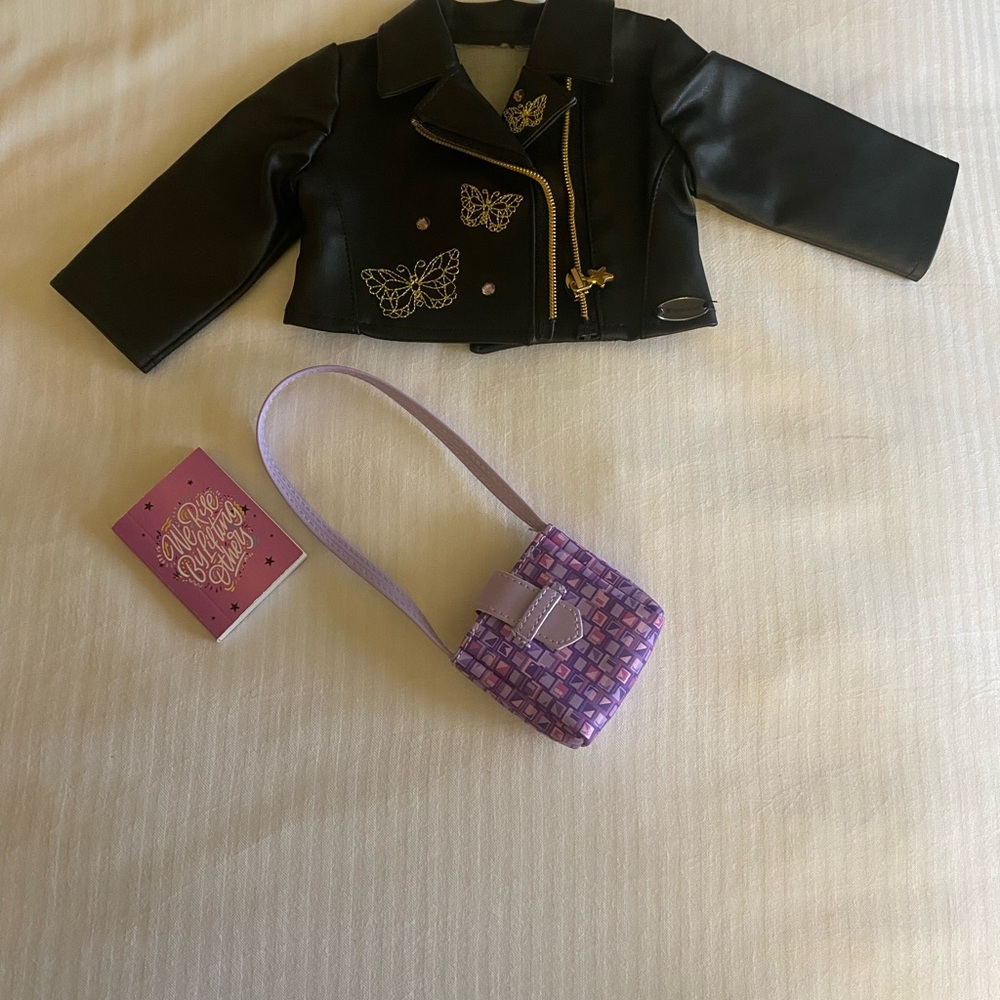 American Girl Biker Jacket